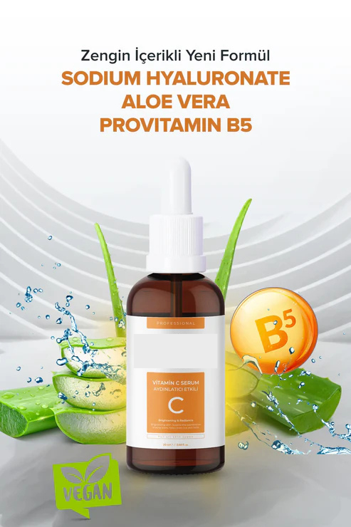 Aydınlatıcı ve Ton Eşitleyici C Vitamini Bakım Serumu