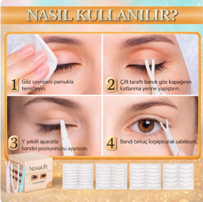 Göz Çizgisi İçin Gizli ve Konforlu Bant