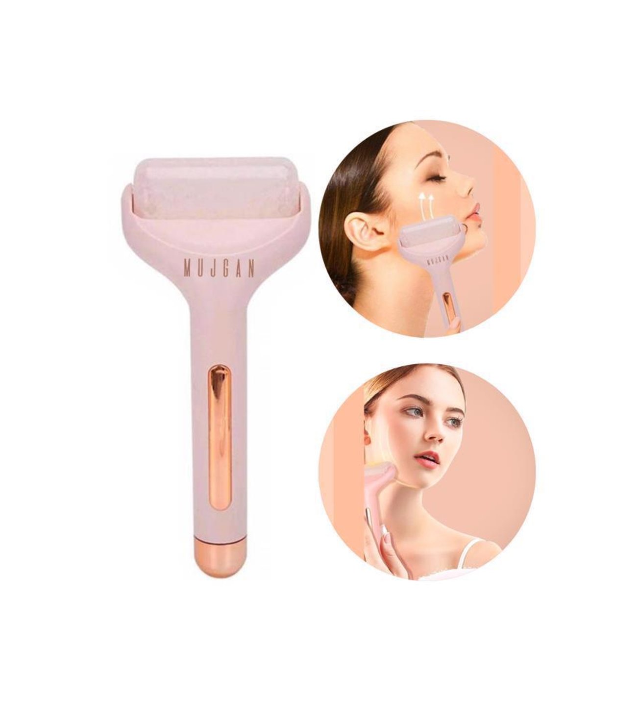 Ice Roller Buz Silindiri Terapi Etkili Yüz Derma Masaj Ve Cilt Soğutma Bakım Aleti