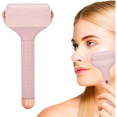Ice Roller Buz Silindiri Terapi Etkili Yüz Derma Masaj Ve Cilt Soğutma Bakım Aleti