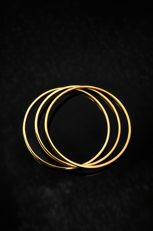 Paslanmaz Çelik Ajda Bilezik 3 Adet