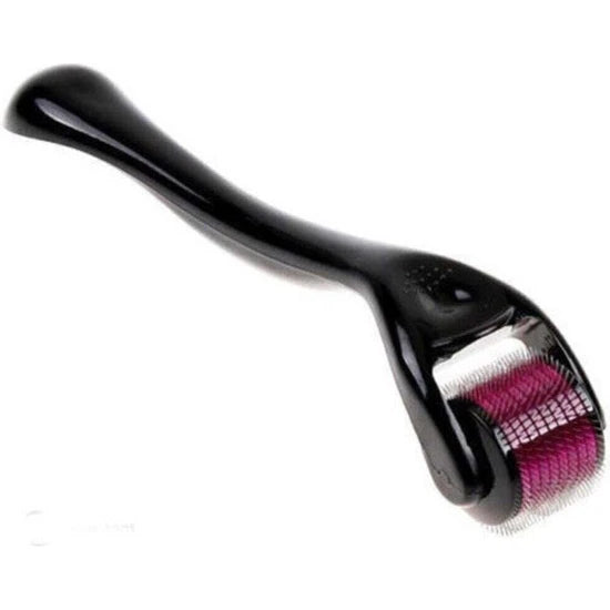 Dermaroller Titanyum Uçlu 540 Iğneli Derma Roller 1 mm Iğne Cilt Yüz Vücut Yenileme Masaj Aleti
